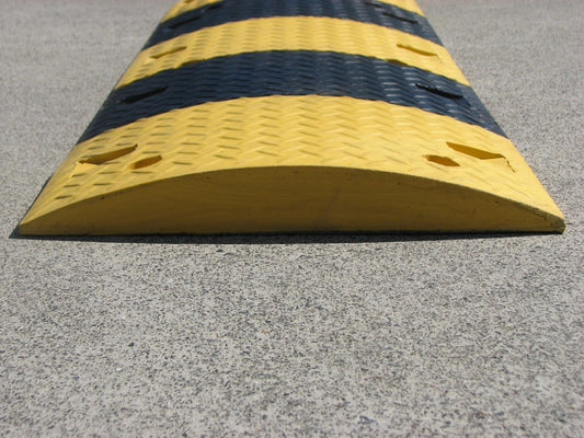 4.2m Rubber Speed Hump with Fixings