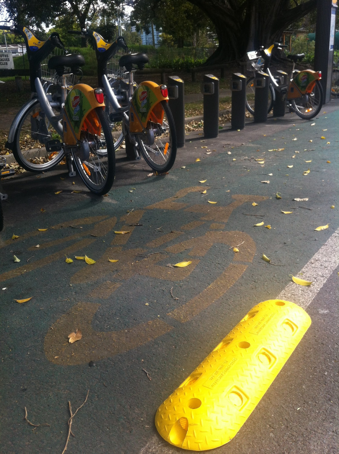 600mm Rumble Bar Yellow