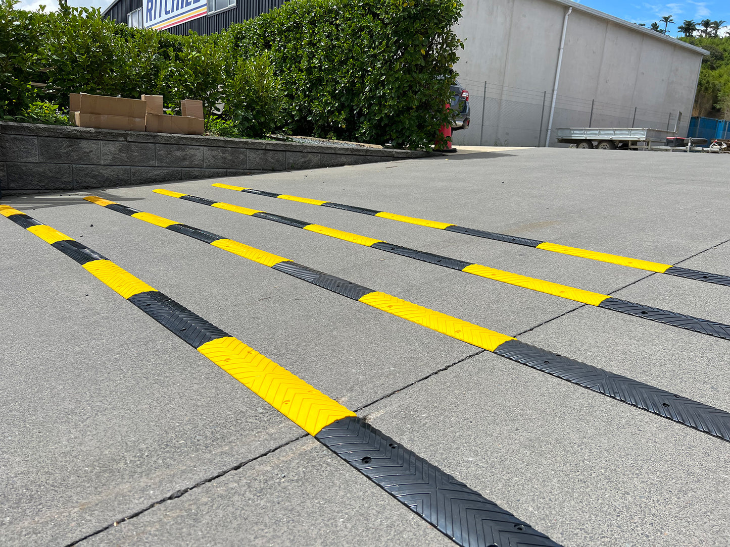 500MM YELLOW Plastic Rumble Strip